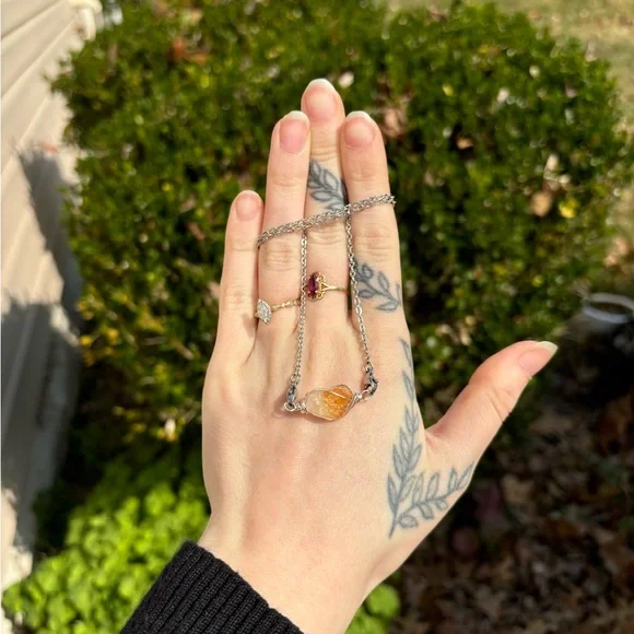 Citrine interchangeable necklace - Picture 4 of 5